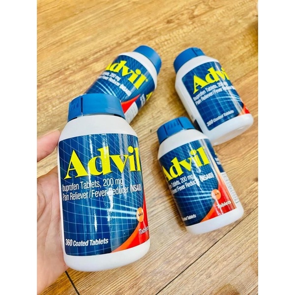 VIÊN NÉN GIẢM ĐAU ADVIL LIQUI GELS 120 viên