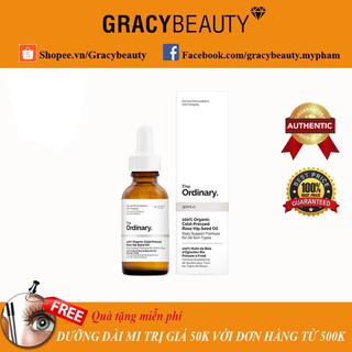 Dầu nụ tầm xuân The Ordinary 100% Organic Cold-Pressed Rose Hip Seed Oil 30ml