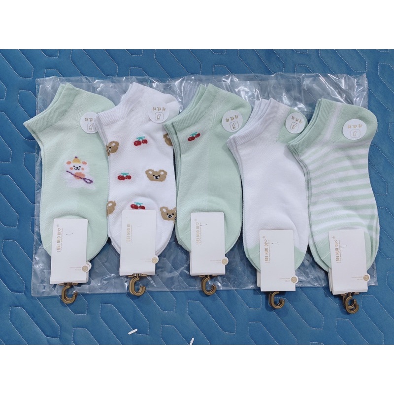 Lố tất hoạt hình 10 đôi mẫu ngẫu nhiên