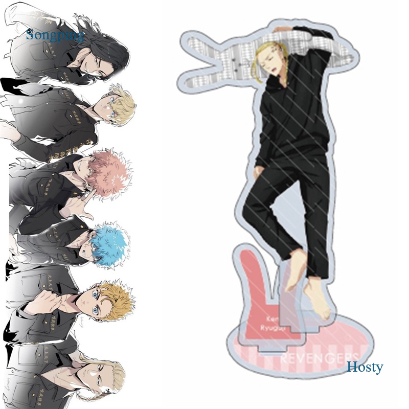 Mô Hình Nhân Vật Anime Tokyo Revengers Đứng Bằng Acrylic Để Bàn Trang Trí
