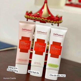 Kem Chống Nắng Cell Fusion C, Giúp Bảo Vệ Da Bạn Mỗi Ngày, Chính Hãng Date Mới
