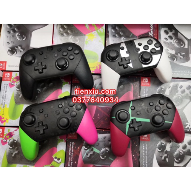 Tay cầm Nintendo Switch Pro đủ 40 mẫu tay nintendo switch pro Dobe, IINE , Aolion IPega