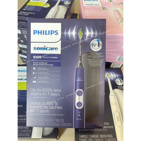 Bàn chải điện Philips Sonicare ProtectiveClean 6100