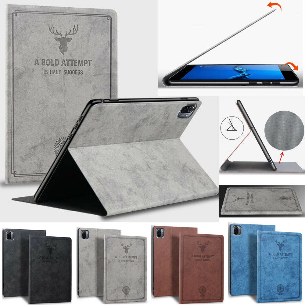 Ốp máy tính bảng da PU nắp lật thông minh chống sốc cho Xiaomi Mi Pad 5 / Mi Pad 5 Pro 11"