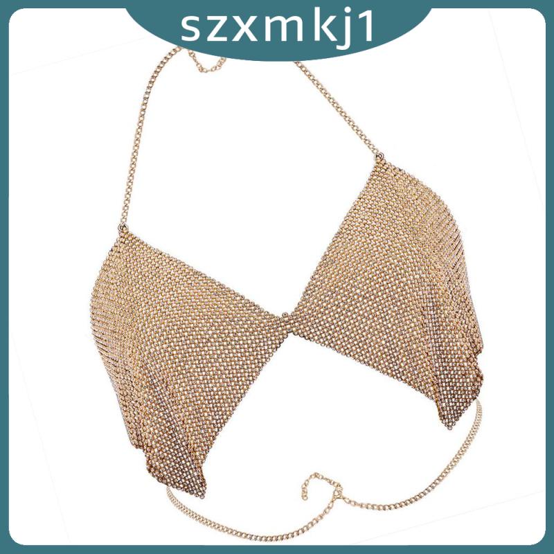 Vòng cổ Bodychain Mặc Bikini Đính Đá Thời Trang Quyến Rũ