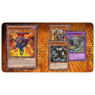 Bài in Yugioh - Bộ 63 lá bài Red Eyes Black Dragon (Tiếng Anh)