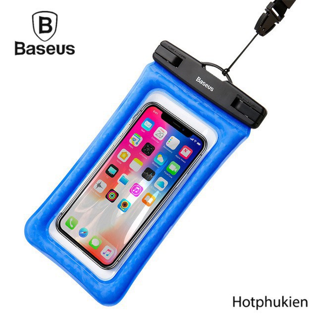 [BH 1 ĐỔI 1] Túi chống nước Baseus cho điện thoại từ 6 inch kháng nước chuẩn IPx8 hàng cao cấp - Sản phẩm chính hãng