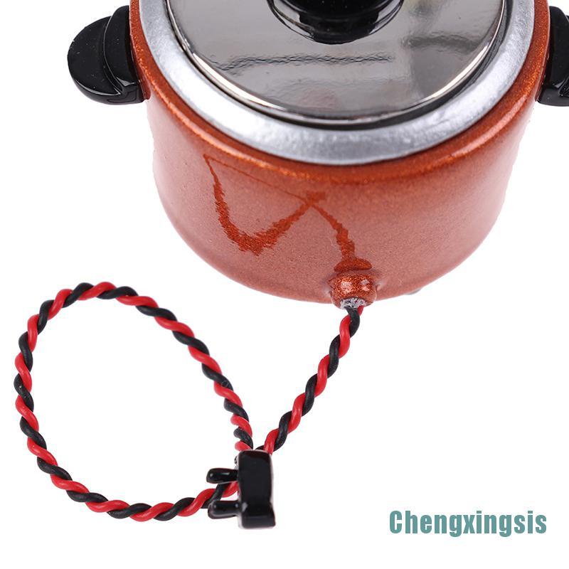 1 Mô Hình Nồi Cơm Trang Trí Nhà Búp Bê Tỉ Lệ 1: 1
