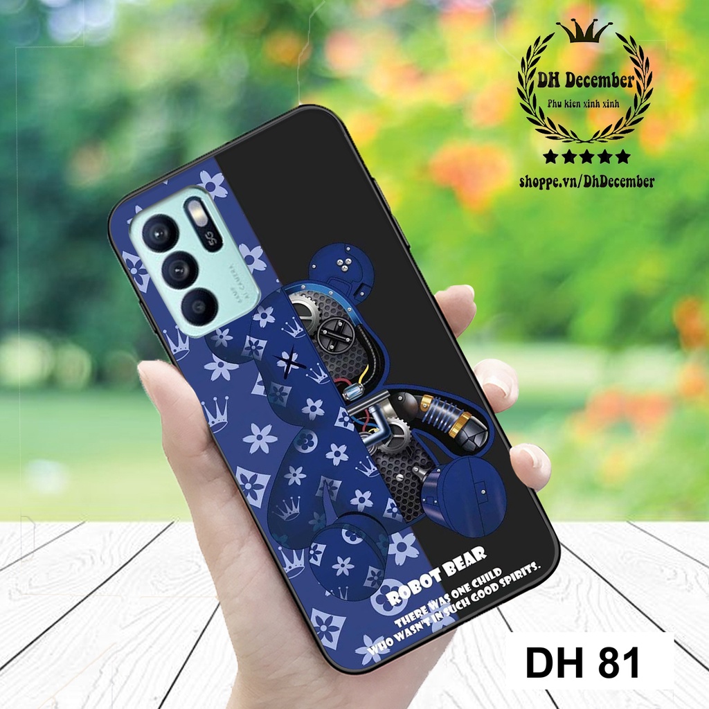 Ốp lưng  RENO 2-2F-2Z/ RENO 3/RENO 4/4 PRO/RENO 5/RENO 6/ 6Z 5G in hình 3D GẤU BEER RICK-GẤU ROBOT BEER-ĐẸP