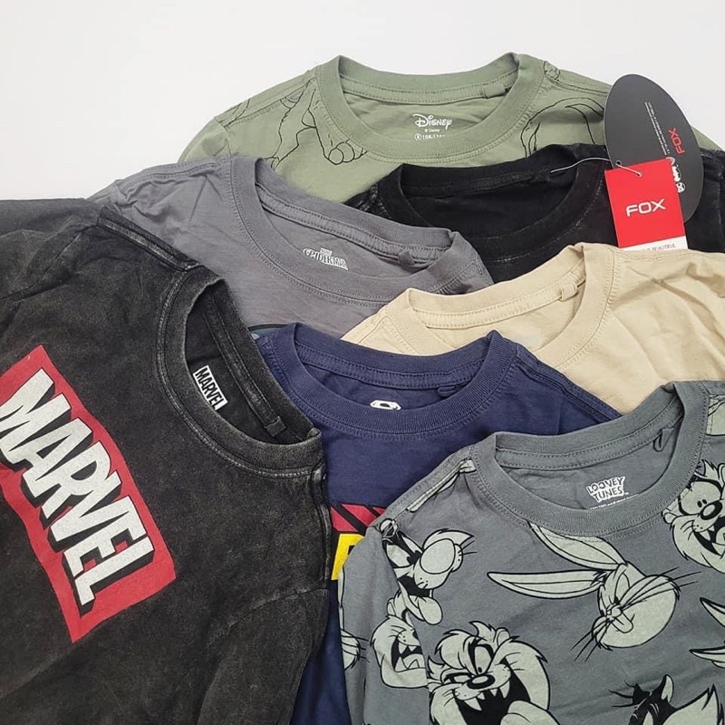 Áo cotton dài tay F.O.X bé trai