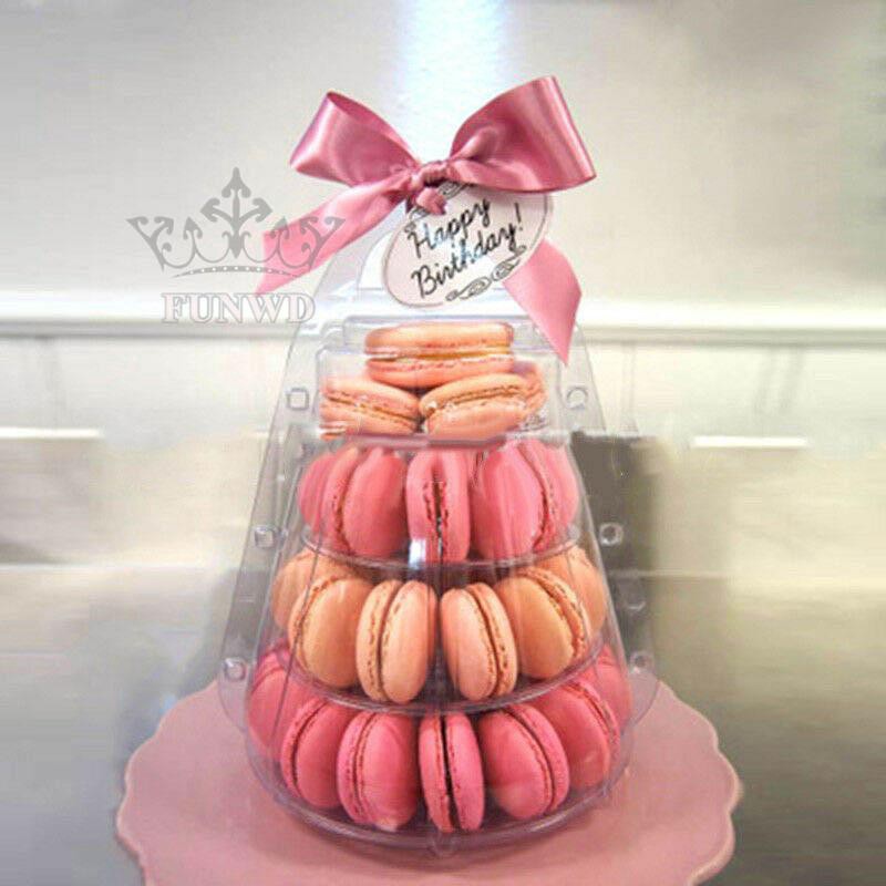 Sale 70% Kệ nhựa 4 tầng dùng trang trí bánh Macaron tiện dụng, one size Giá gốc 207,000 đ - 102B118