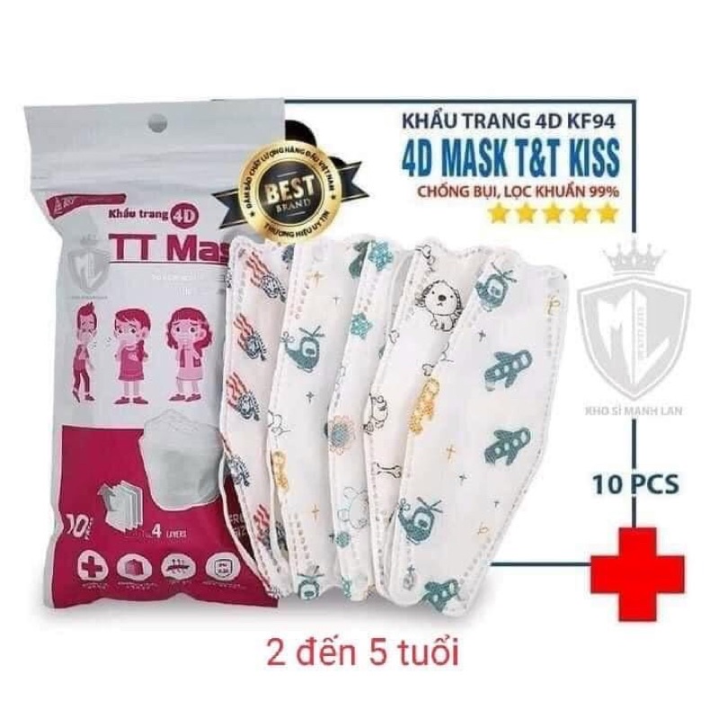 Khẩu trang KF94 trẻ em