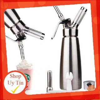 Bình xịt kem tươi Mosa inox 0.5L