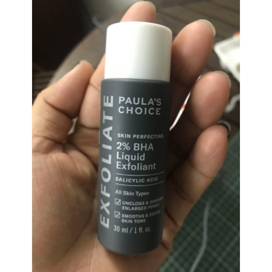 Dung Dịch Đặc ngừa Mụn Ẩn Paula's Choice Skin Perfecting 2% BHA Liquid (MiniSize 30ml)