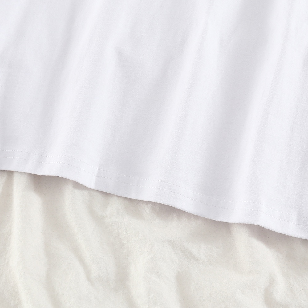 NUZIRO  Áo Thun Ngắn Tay Dáng Rộng In Họa Tiết Xinh Xắn Theo Phong Cách Hàn Quốc