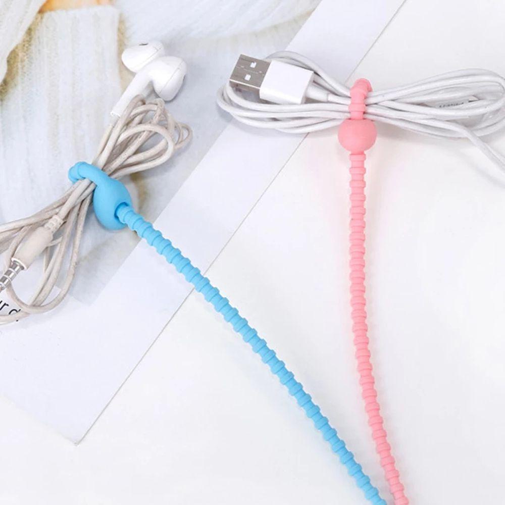 Dụng Cụ Quấn Dây Cáp Hình NORMAN|Dây Quấn Dây Cáp / Tai Nghe Bằng Silicone