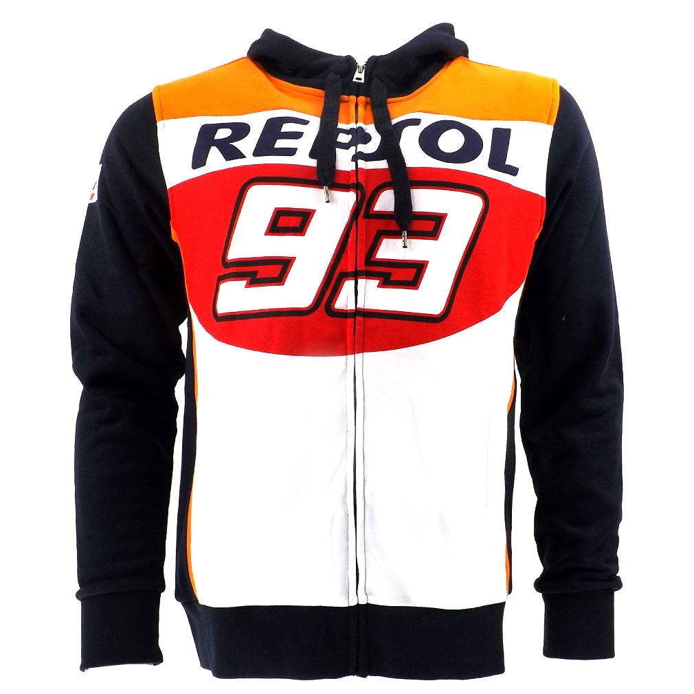 Phong Cách Mới Miễn Phí Vận Chuyển MOTO-GP Không. Áo Khoác Có Mũ Trùm Phối Khóa Kéo Thời Trang Chạy Xe Máy 93