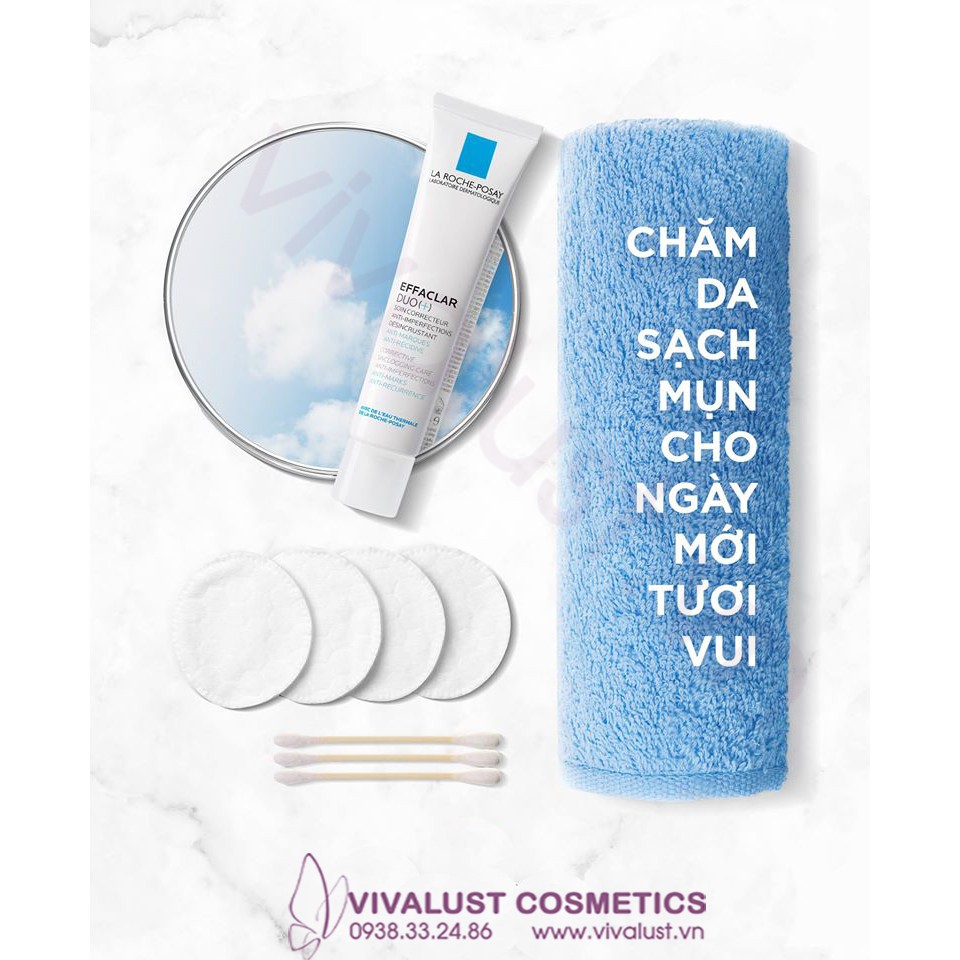 [Chính Hãng] Kem Dưỡng La Roche-Posay EFFACLAR DUO+ (40ml) - Giảm Mụn, Ngừa Thâm, Thông Thoáng Lỗ Chân Lông