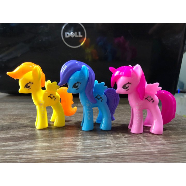 Ngựa pony trang trí bộ 3 con