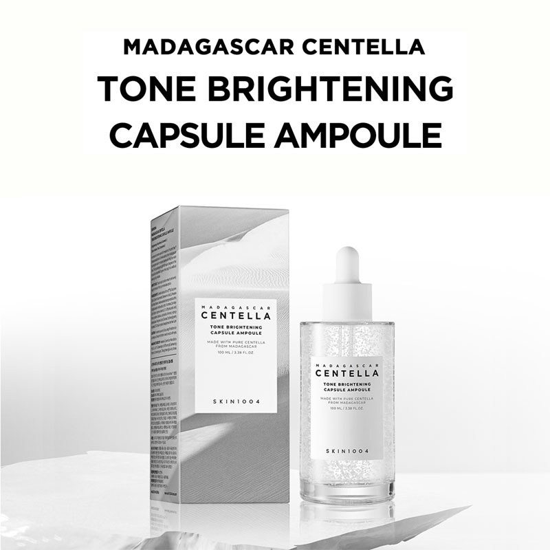 Tinh chất dưỡng trắng da chuyên sâu Skin1004 Madagascar Centella Tone Brightening Capsule Ampoule 30ml/100ml