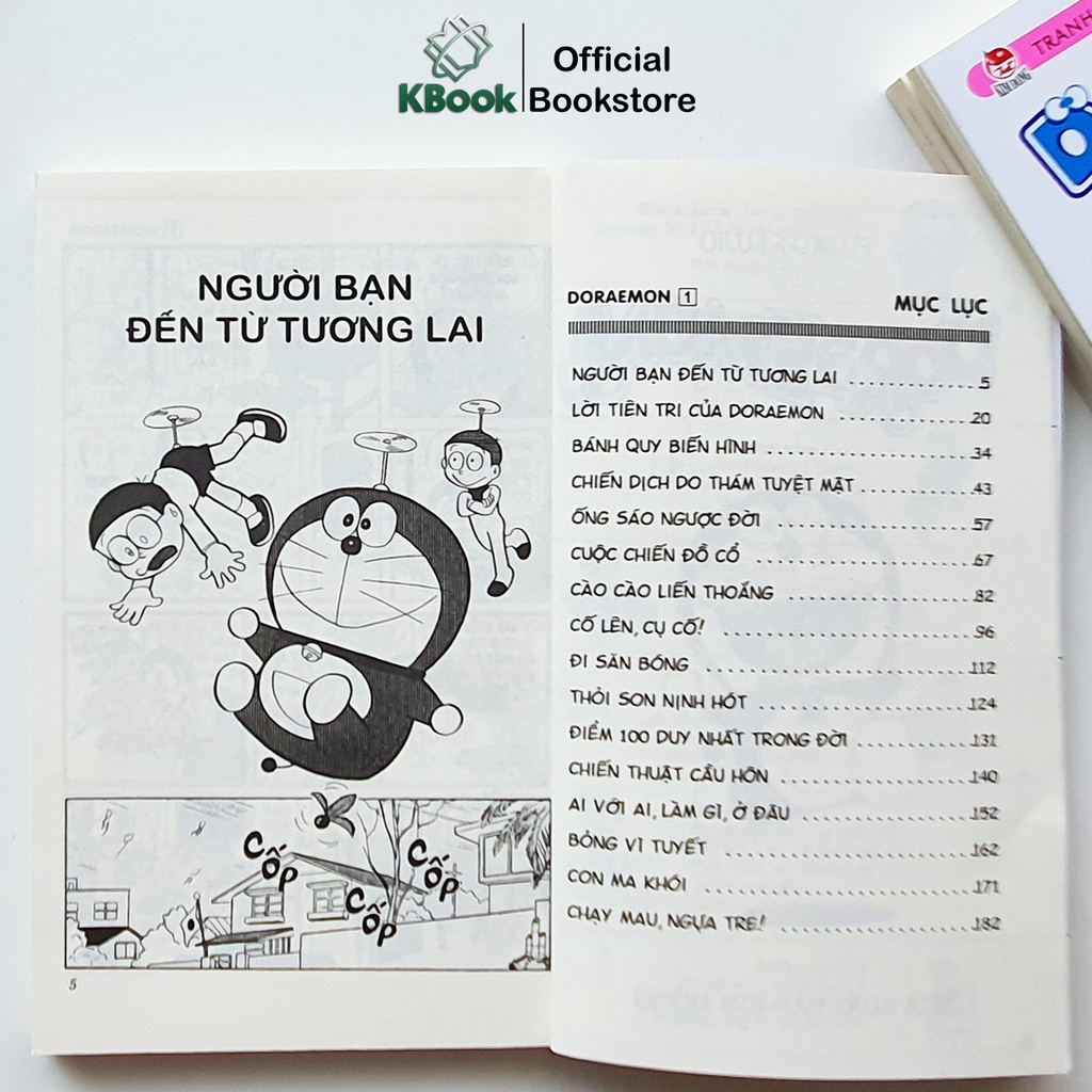 Sách - Doraemon - Bộ Truyện Ngắn 45 Tập (lẻ cuốn tùy chọn) - Kim Đồng