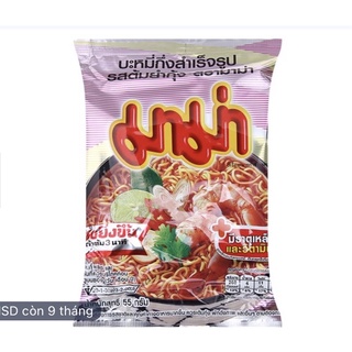 Mì mama tôm chua cay và thịt bằm