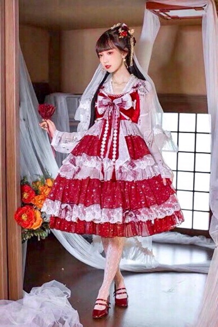Full set LOLITA sakura sequin BoliCherry chính hãng