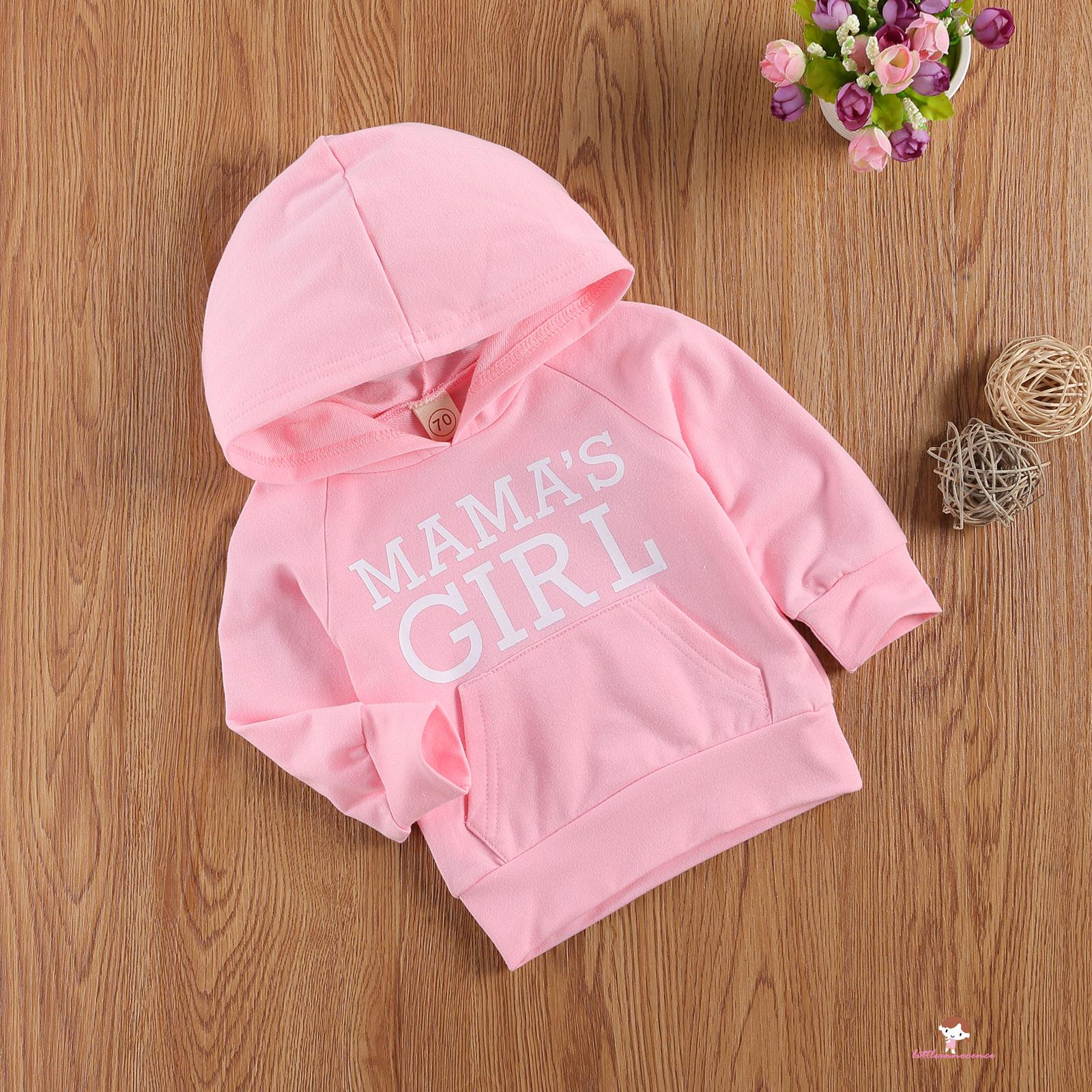 Áo Hoodie Dài Tay In Chữ Phối Dây Rút Sành Điệu Cho Bé 7-1 - 6 Tuổi