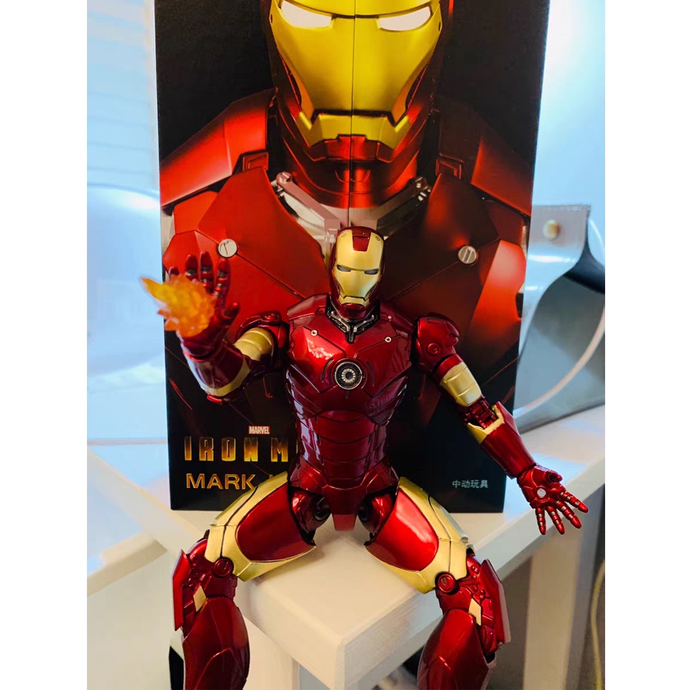 Mô hình Iron Man Mk3 ZD Toys chính hãng tỉ lệ 1:10
