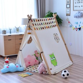 Khung lều bằng gỗ