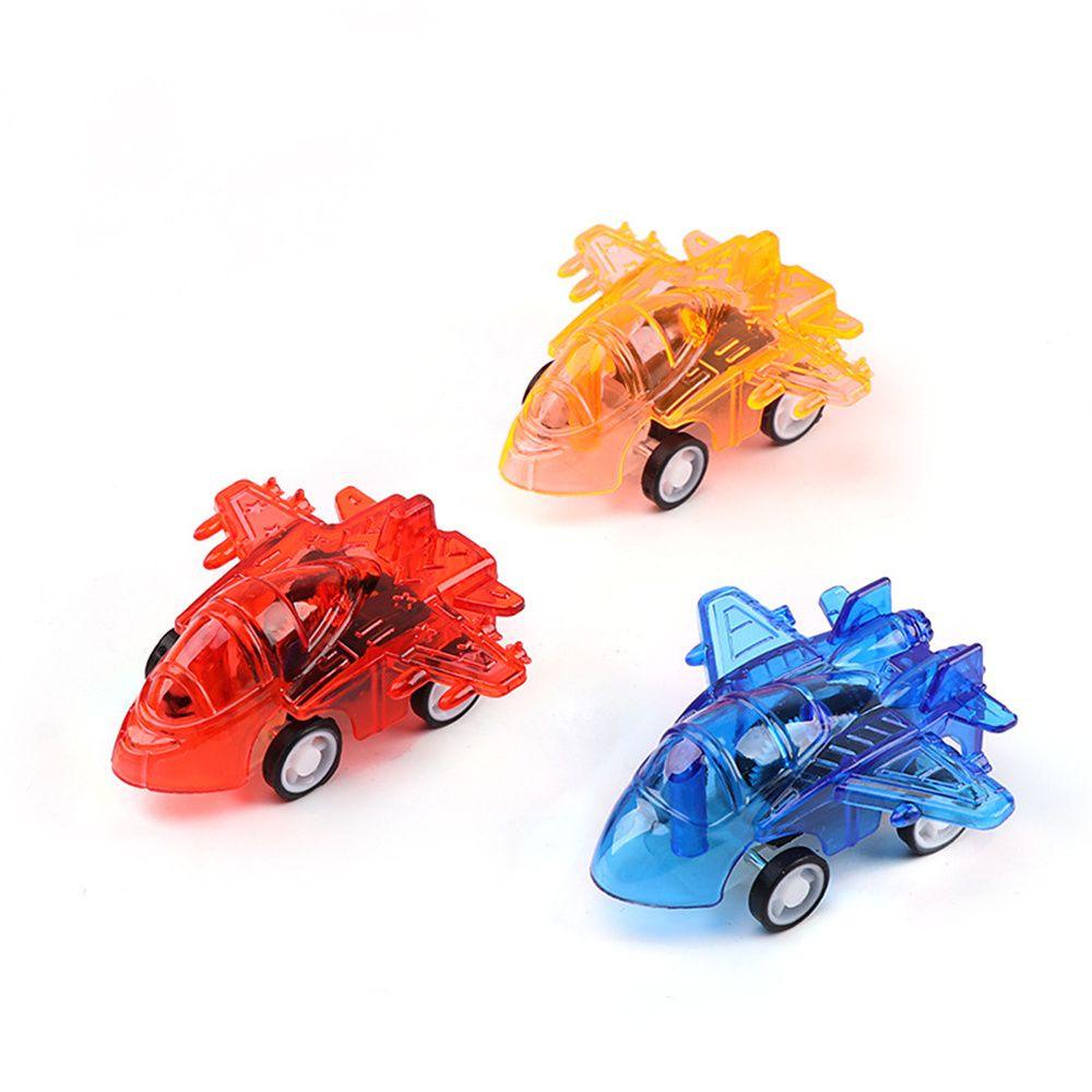 Máy Bay Đồ Chơi Mini Bằng Nhựa Trong Suốt Kiểu Cổ Điển Dùng Làm Quà Tặng Sinh Nhật