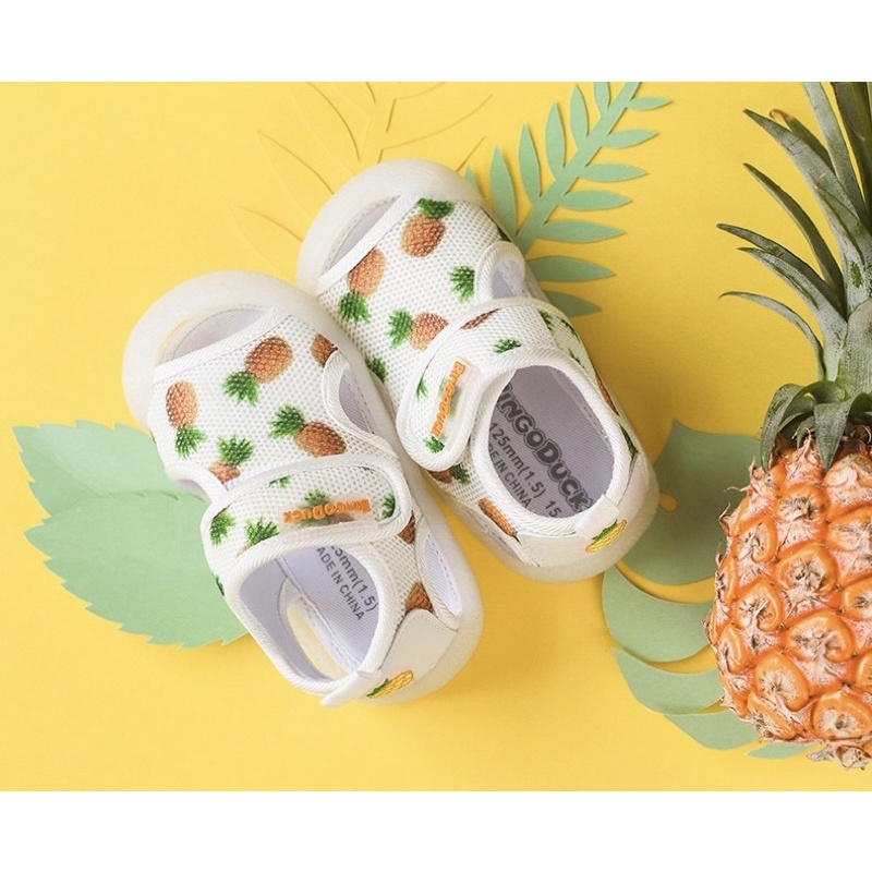 &lt;ẢNH THẬT&gt; SANDAL BINGO Đế Mềm Chống Trượt Dễ Thương Dành Cho Bé Trai Gái 0-3 Tuổi