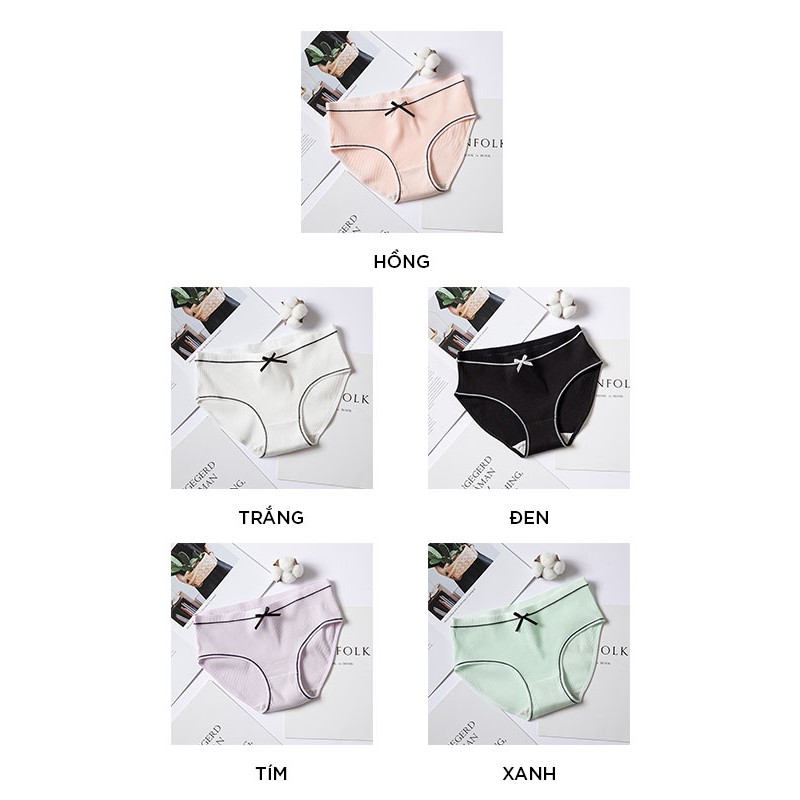 Quần lót nữ len tăm cotton kháng khuẩn nâng mông co giãn 4 chiều QL20 | BigBuy360 - bigbuy360.vn