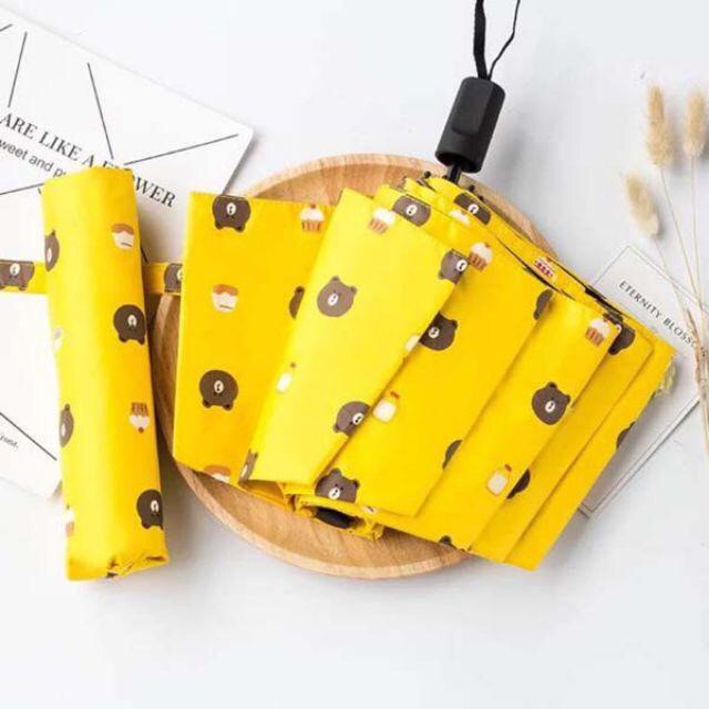 Dù che nắng mưa gấp gọn hình thú, hình gấu siêu xinh