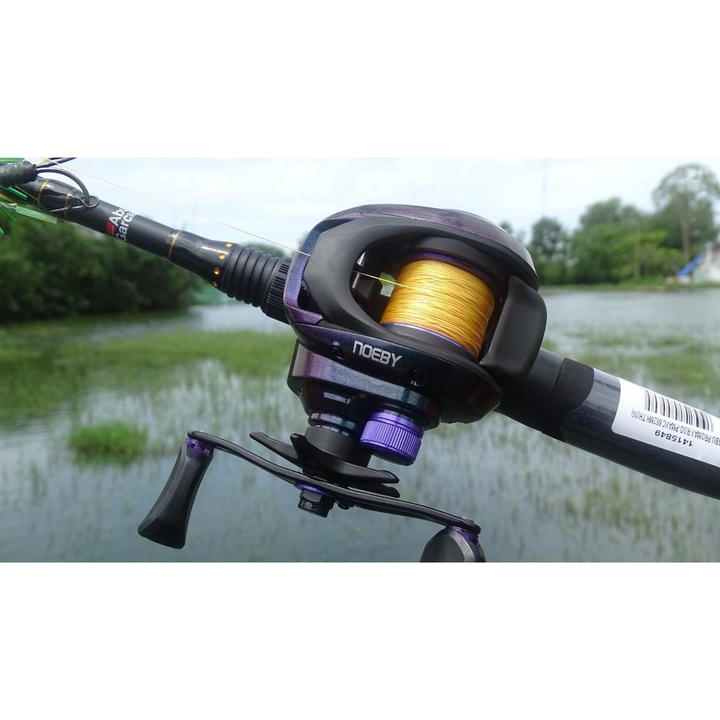 Combo lure ngang 1499K - Cần Abu Promax + Máy Noeby K7 + Dây Toman