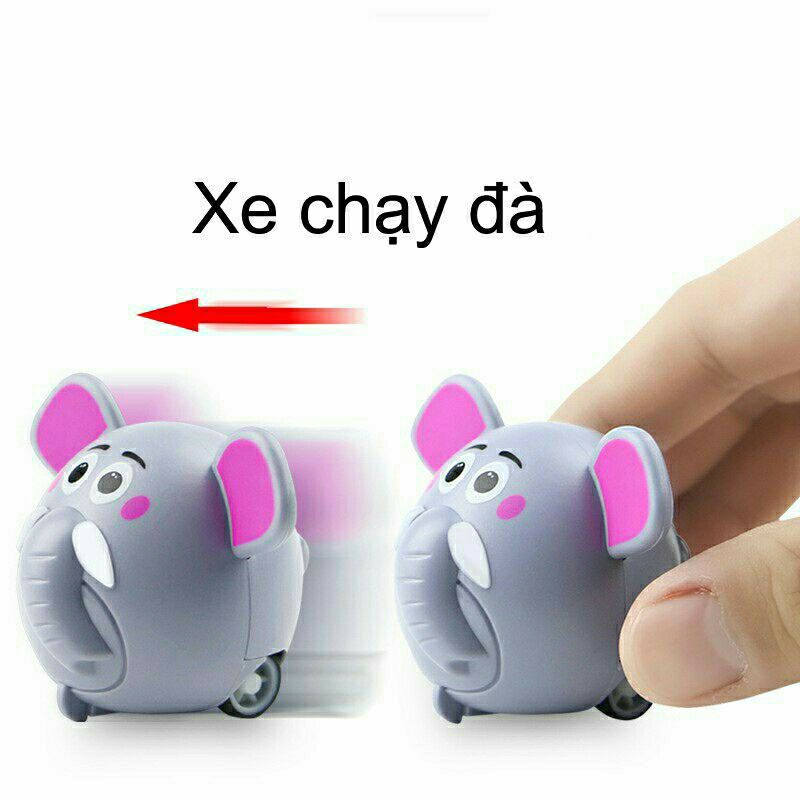 Xe thú chạy cót siêu kute cho bé