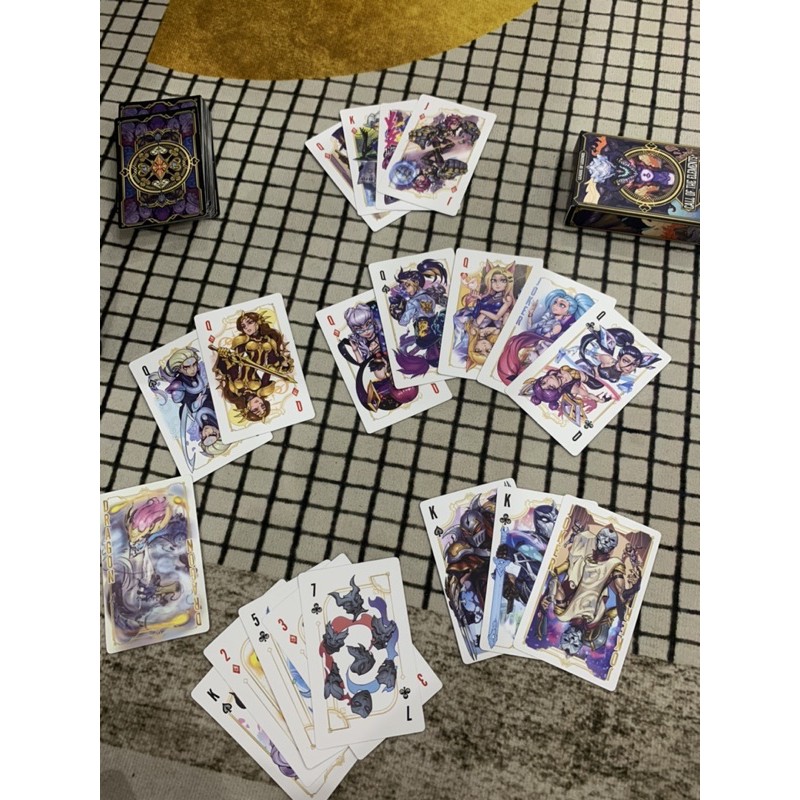 Bộ bài tây LMHT (55 lá) - LoL playing card: Call of Elements - Bài tây Liên Minh ...