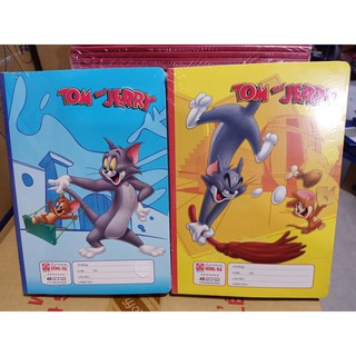 Vở 4 ô ly Hồng Hà 0560 TOM&JERRY 48 trang