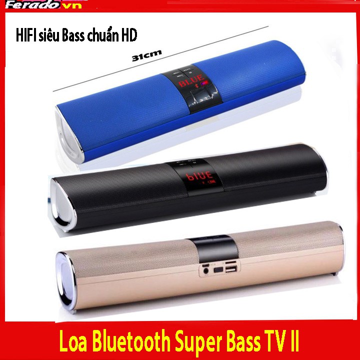 Loa Bluetooth Super Boost TV II+ HIFI siêu Bass chuẩn HD