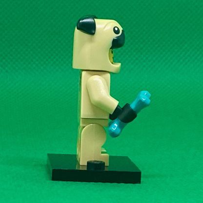 Nhân vật LEGO Minifigures Series 21 71029 Pug Costume Guy - Chú bé cosplay chó Pug