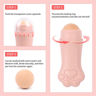 1 Cây Lăn Đá Núi Lửa Núi Lửa Mini Dễ Thương Thấm Dầu Làm Sạch Da Mặt