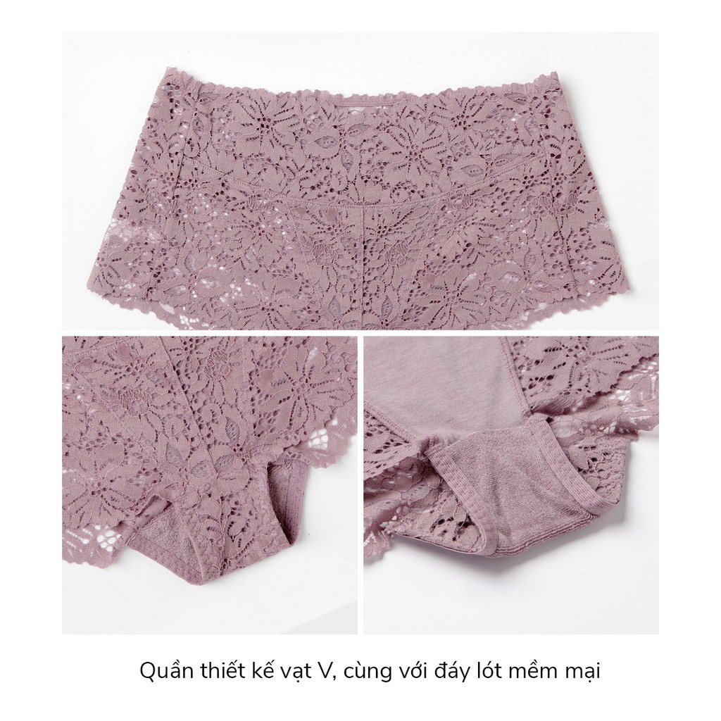Quần Lót Bầu Và Sau Sinh Ren Cao Cấp, Cạp V, Nhẹ, Thoáng, Mát Thương Hiệu Mothersbaby Hàn Quốc