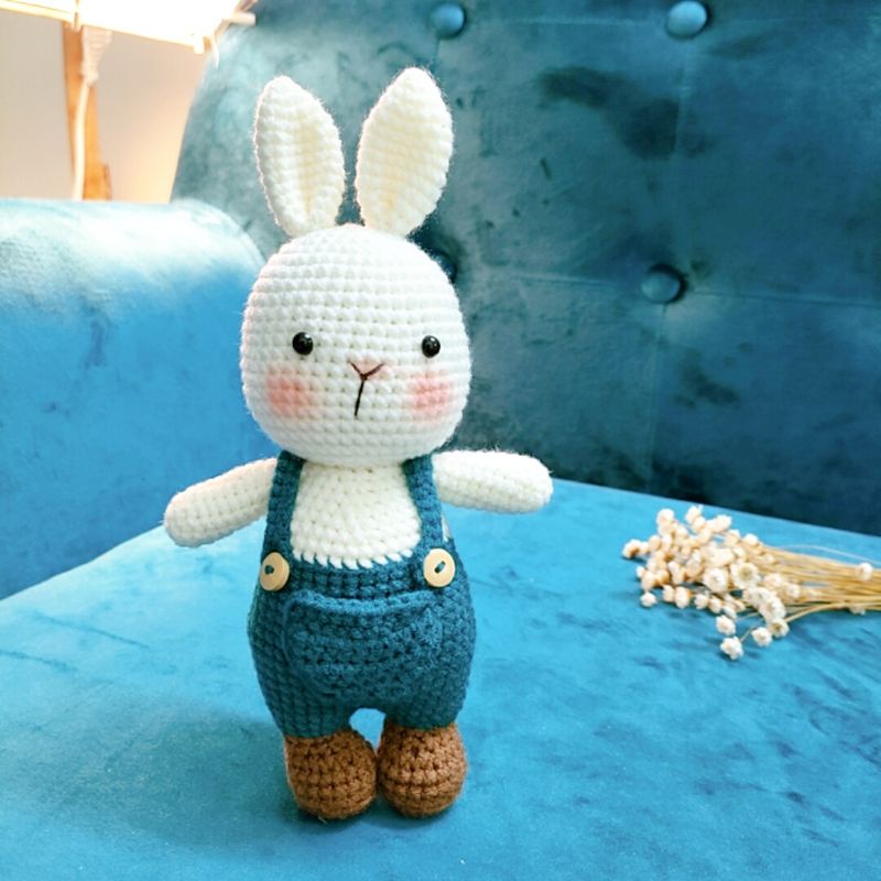 Set len móc thỏ Bunny [cho người mới bắt đầu]