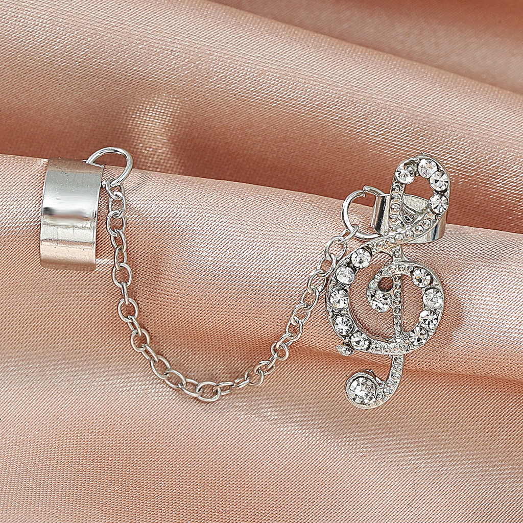 Hoa Tai Dáng Dài Hình Nốt Nhạc Xinh Xắn Cho Nữ