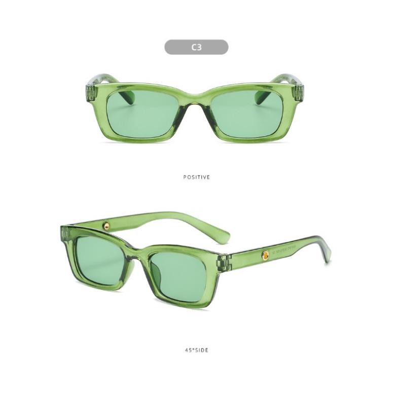 [HÀNG ORDER] Kính Mát Vuông Chống Tia Uv400 Phong Cách Hàn Quốc Cá Tính | BigBuy360 - bigbuy360.vn