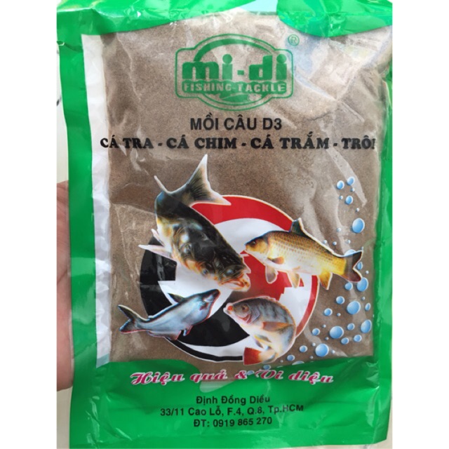 MỒI CÁ D3