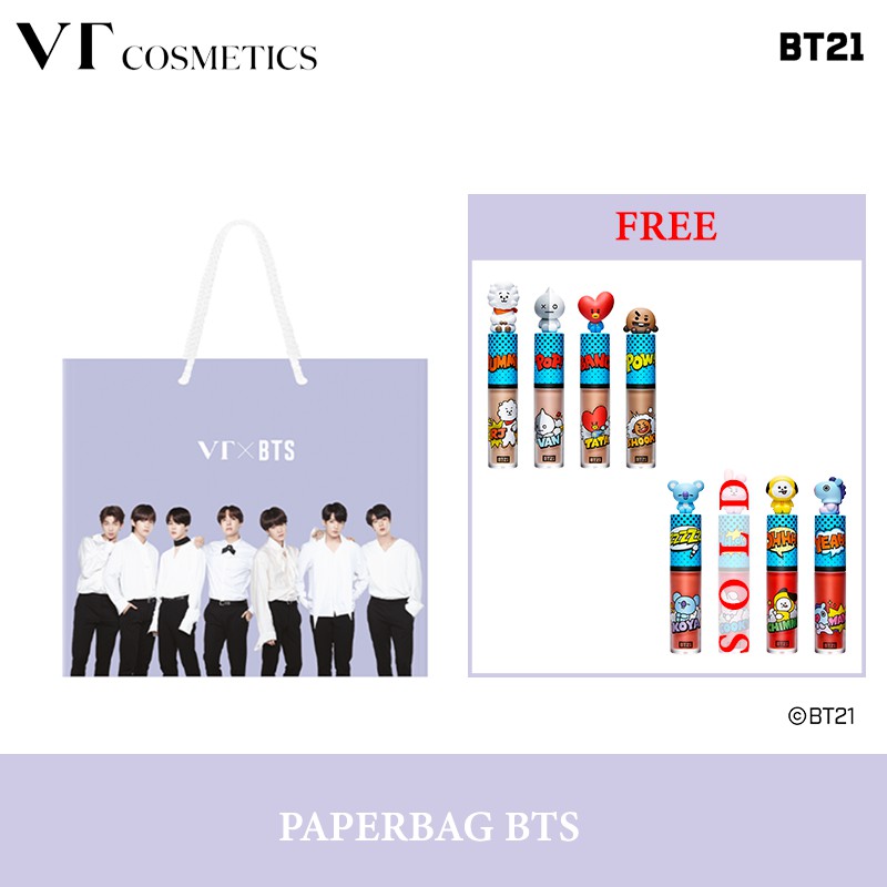 (Hàng Mới Về) Bảng Phấn Trang Điểm X Bt21 Phiên Bản Giới Hạn