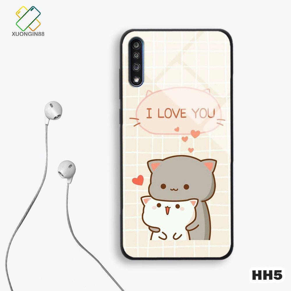 Ốp lưng VSMART LIVE kính cường lực hoạt hình cưng xỉu