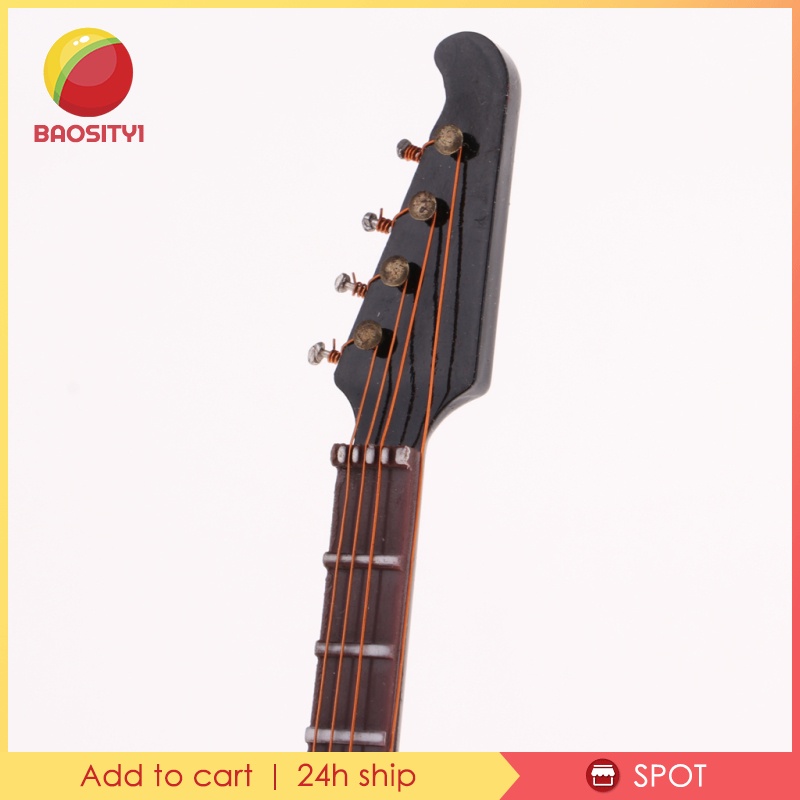 Mô Hình Đàn Ghi Ta Điện Mini Bằng Gỗ 20cm Cho Mô Hình 1 / 6 Action Accs # 3