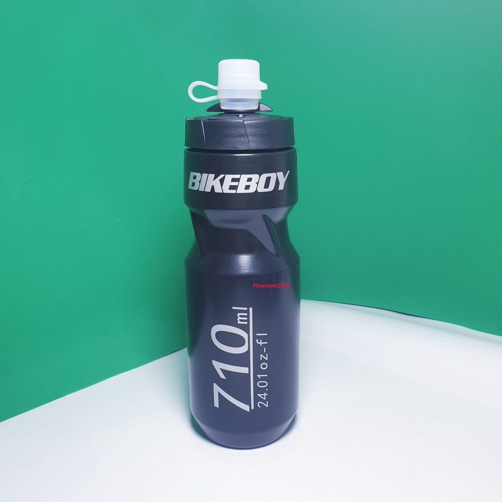 Bình Nước Xe Đạp Thể Thao Bikeboy 710ml Nhựa Cao Cấp Không Mùi An Toàn Sử Dụng